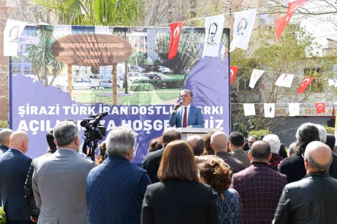 Şirazi Türk İ̇ran Dostluk Parkı Törenle Açıldı
