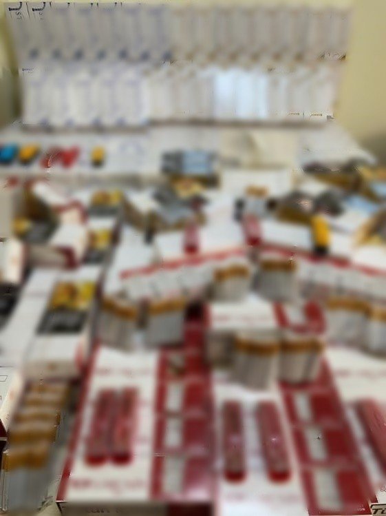Eğirdir’de 65 Bin 800 Bandrolsüz Makaron Ele Geçirildi