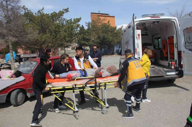 Gerçeği Aratmayan “Triaj” Tatbikatı