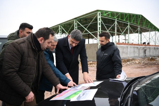 Başkan Kocaman, Hizmet Binasını Yerinde İnceledi