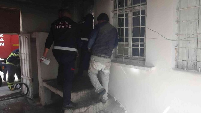 Kilis’te Ev Yangını