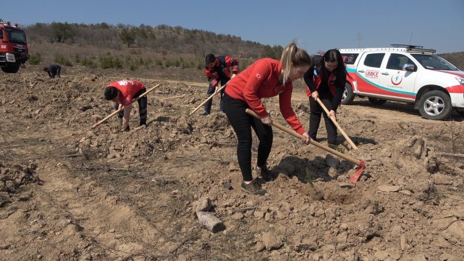 Sağlık Çalışanları İçin Hatıra Ormanı Oluşturuldu