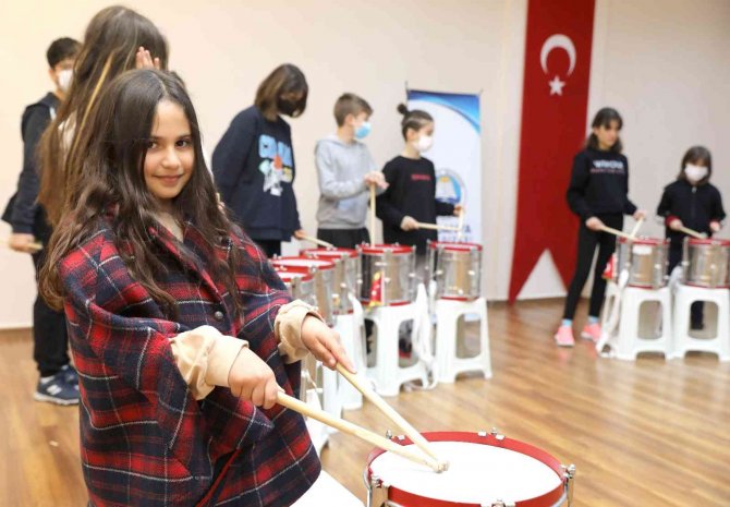 Mudanya Çocuk Bandosu 23 Nisan’a Hazırlanıyor