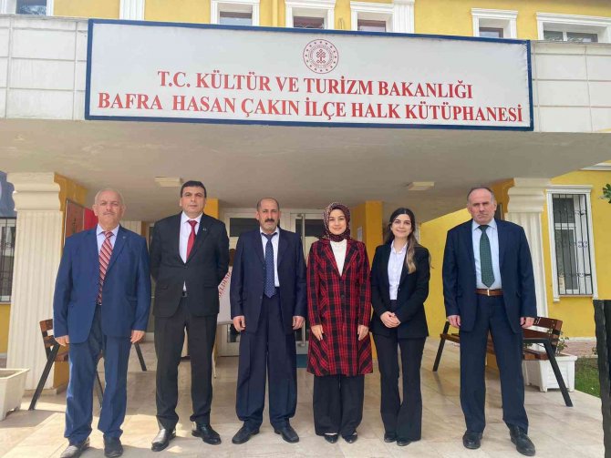 Bafra’da Kütüphane Haftası Kutlandı