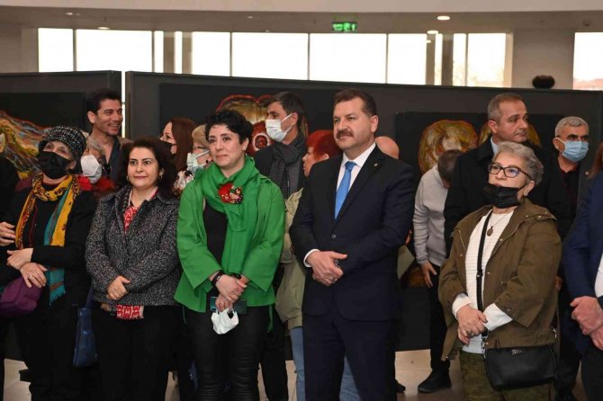 Sanatçı Özdemir Yemenicioğlu’nun Eserleri Sergilendi