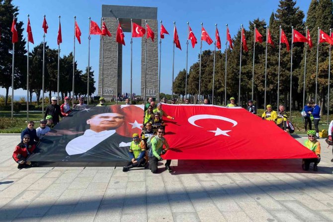 Çanakkale Tekirdağ’dan Başlar Şehitleri Anma Bisiklet Turu Düzenlendi