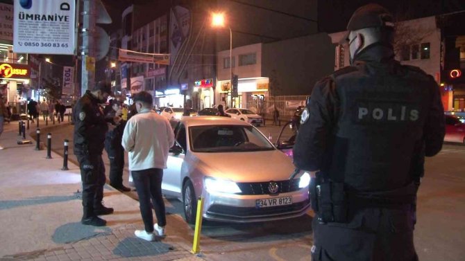 Ümraniye Polisinden ‘Şok’ Asayiş Uygulaması