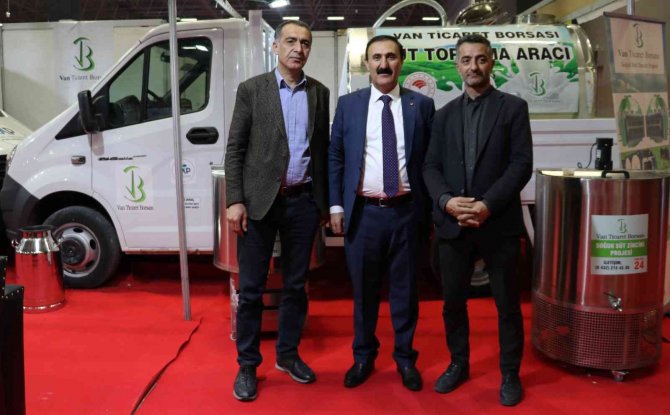 Vantb’den Çiftçilere Süt Toplama Aracı