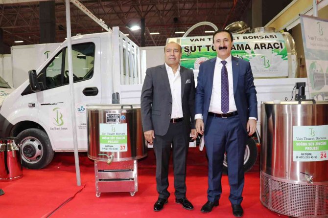 Vantb’den Çiftçilere Süt Toplama Aracı