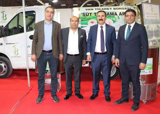 Vantb’den Çiftçilere Süt Toplama Aracı