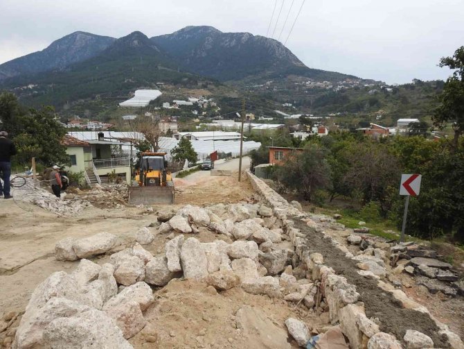 Alanya Çıplaklı, Dimçayı, Oba Ve Karakocalı’da İmar Yolu Çalışması