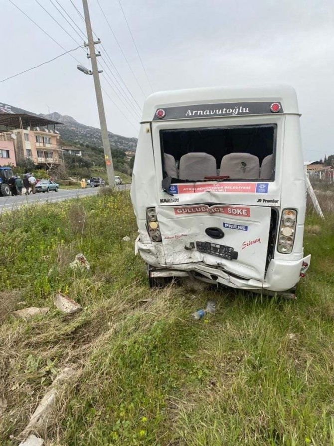 Söke’de Trafik Kazası: 1 Yaralı