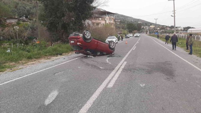 Söke’de Trafik Kazası: 1 Yaralı
