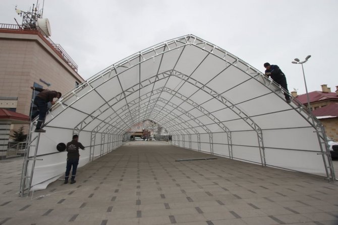 Bayburt’ta Bu Yıl İftar Çadırı Saray Bahçesinde