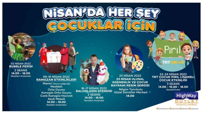 Highway Avm, Çocukları Eğlenceye Doyuracak