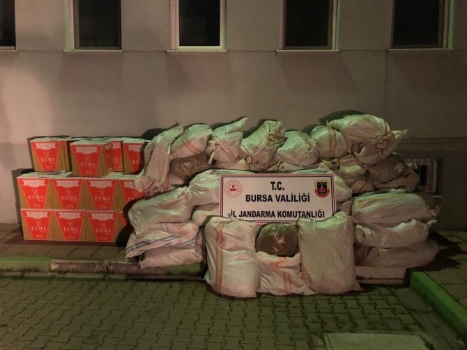 Bursa’da 1,5 Milyon Liralık Kaçak Sigara Ele Geçirildi