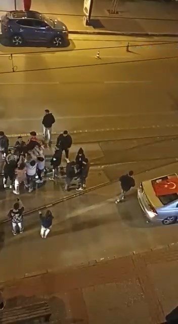 Bursa’da Askere Giden Genci Havaya Böyle Fırlattılar