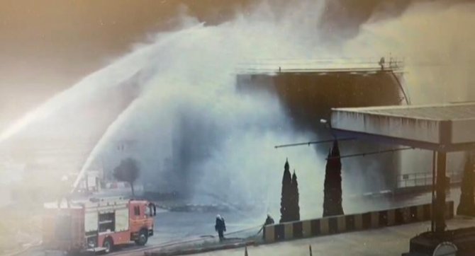 İ̇tfaiye Ekiplerinin Tatbikatı Gerçeği Aratmadı