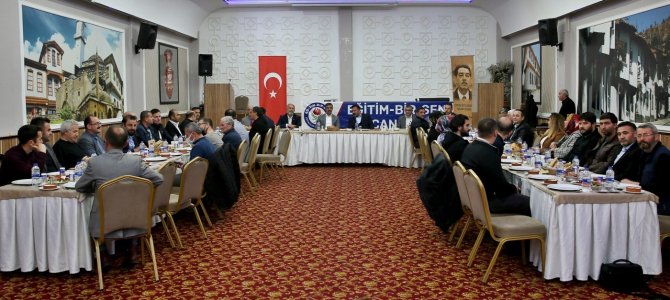 Rektör Çiftçi Eğitim Bir-sen Üniversite Temsilciliği’nin İstişare Toplantısına Katıldı