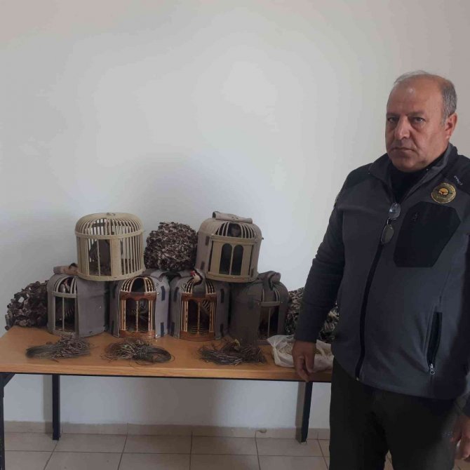 Tuzaklama İle Kaçak Avcılık Yapan 4 Kişiye 18 Bin Tl Para Cezası