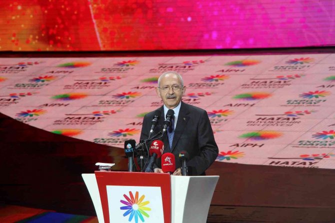 Chp Lideri Kılıçdaroğlu, Expo 2021 Hatay’ın Açılışına Katıldı