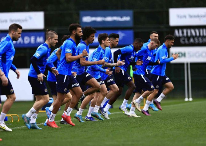 Fenerbahçe, Kayserispor Maçı Hazırlıklarını Sürdürdü
