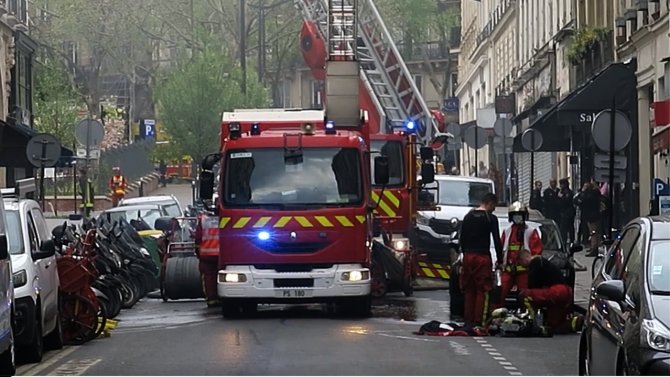 Paris’te Türk Mahallesinde Yangın: 3 Yaralı