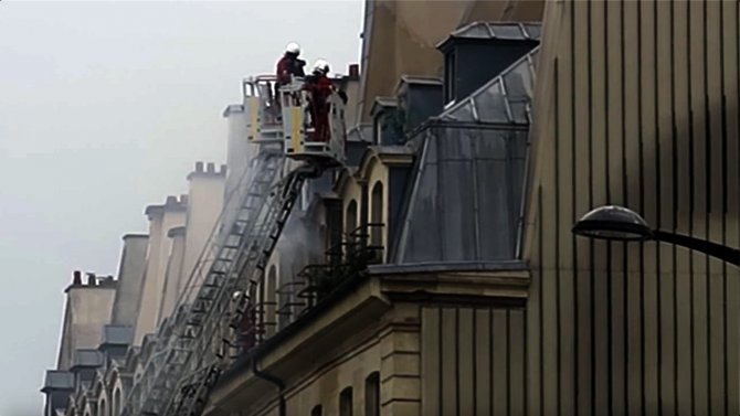 Paris’te Türk Mahallesinde Yangın: 3 Yaralı