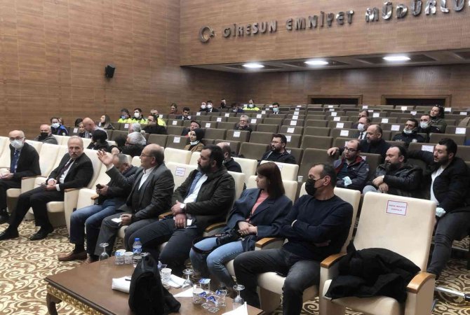 Giresun Emniyet Müdürü Kızılay Basın Mensupları İle Buluştu