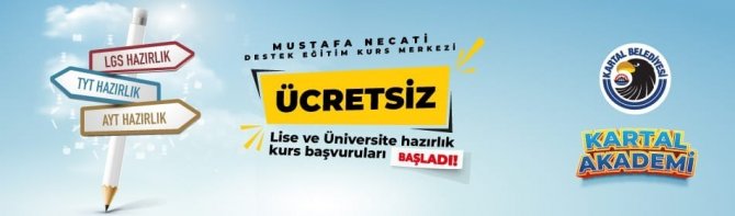 Kartal Belediyesi’nden Lise Ve Üniversiteye Hazırlanan Öğrencilerin Eğitimine Destek