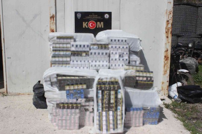 Kilis’te 7 Bin 500 Paket Kaçak Sigara Yakalandı
