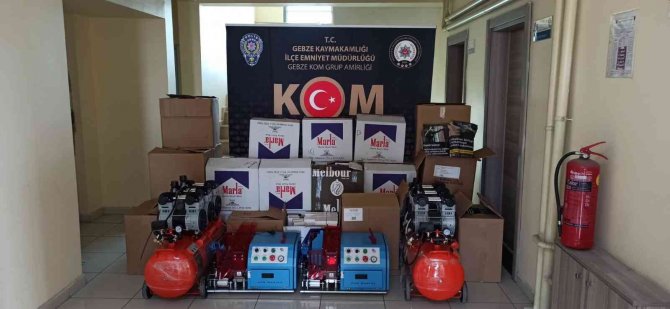Kocaeli’de Kaçak Sigara Operasyonu: 2 Gözaltı