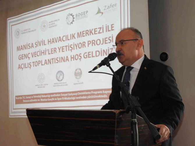 “Manisa Sivil Havacılık Merkezi İle Genç Vecihi’ler Yetişiyor” Projesi Tanıtıldı