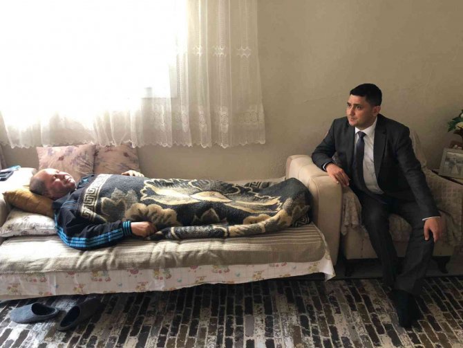 İ̇ş Kazası Geçiren Personele Geçmiş Olsun Ziyareti