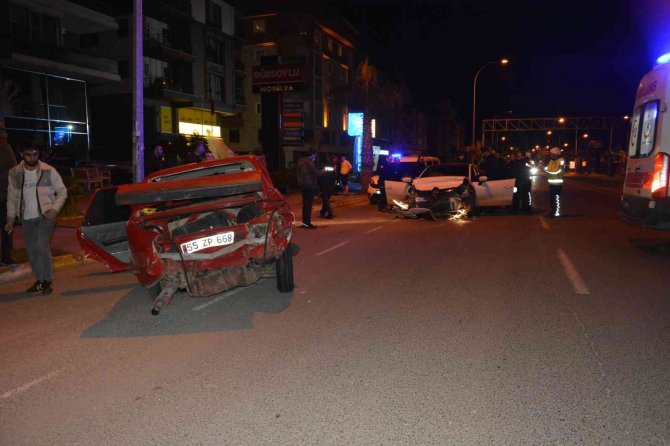 Önce Arkadan Çarptı Sonra Kaçtı: 1 Yaralı