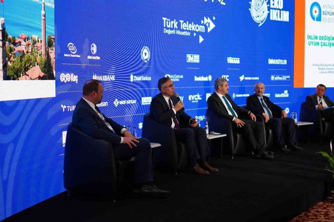 Muhittin Böcek’in Danışmanı Atasoy: “Antalya Türkiye’nin En Fazla Ormanlık Alanına Sahip Olan Yer”