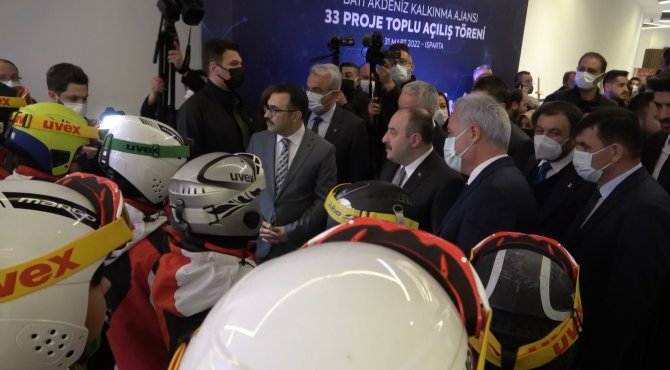 Bakan Varank, Isparta’da 77 Milyon Lira Bütçeli 33 Projenin Açılışını Yaptı