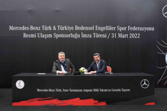 Mercedes-benz Türk, Ampute Futbol Milli Takımı’nın Resmi Ulaşım Sponsoru Oldu
