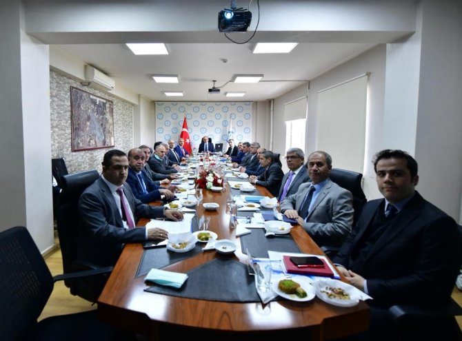 Vali Münir Karaloğlu Başkanlığında Di̇ski̇’nin Yatırımları Ele Alındı