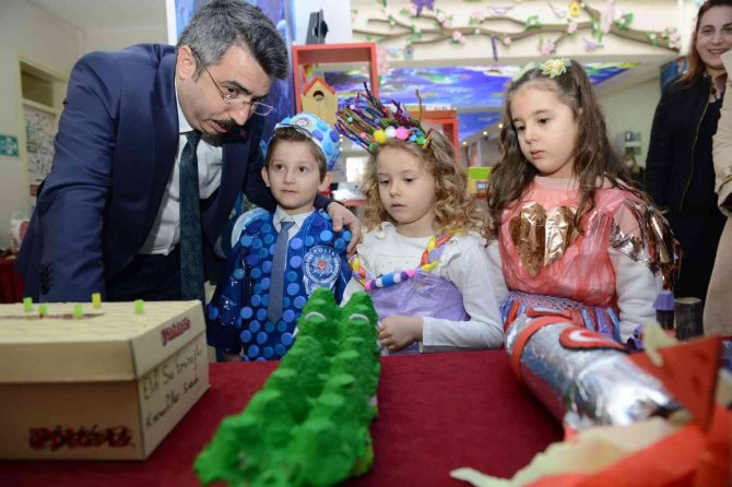 Yıldırımlı Miniklerden Mavi Kapak Kampanyasına Tam Destek