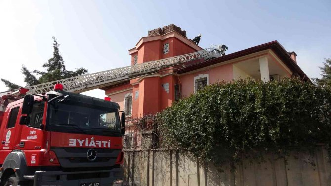 Lüks Villada Korkutan Yangın