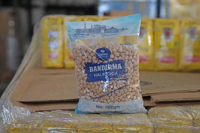 Bandırma Belediyesi’nden 3 Bin Aileye Bakliyat Yardımı Yapıldı