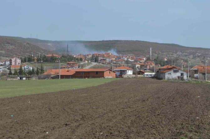 Tavşanlı’daki Yangın Korkuttu