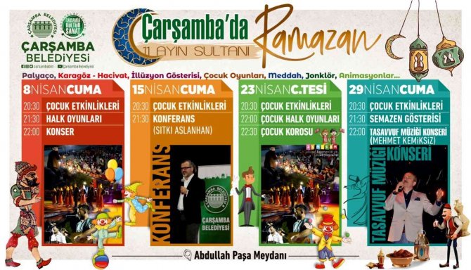 Çarşamba’da Ramazan Heyecanı