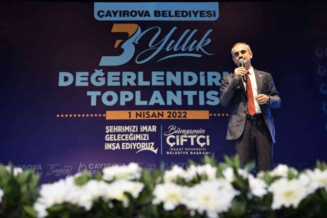 Başkan Çiftçi, 3 Yılını Değerlendirdi