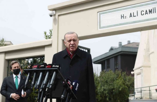 Cumhurbaşkanı Erdoğan: “İ̇stanbul’da Liderler Zirvesini Gerçekleştirebilir Ve Olumsuz Gidişi Olumlu Bir Hale Dönüştürmenin Kararını İki Liderle Gerçekleştirebilirsek Türkiye Olarak Mutluluk Duyacağız”