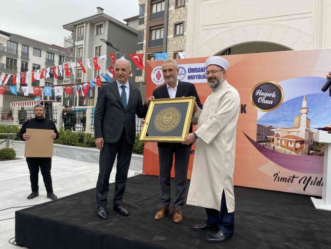 Diyanet İ̇şleri Başkanı Ali Erbaş, “Bugün 90 Bin Camimize İlaveten Bir Cami Daha Açıyoruz”