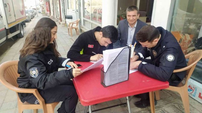 Hisarcık Emniyeti’nden Kan Bağışına Destek