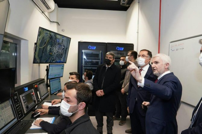 Kamu Başdenetçisi Şeref Malkoç Teı’yi Ziyaret Etti