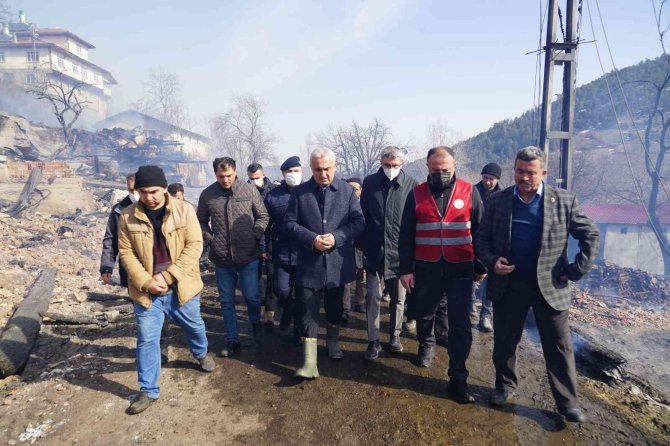 Köy Yangınlarının Önüne Geçilemeyen Kastamonu’da Köylülere Yangın Eğitimi Verilecek